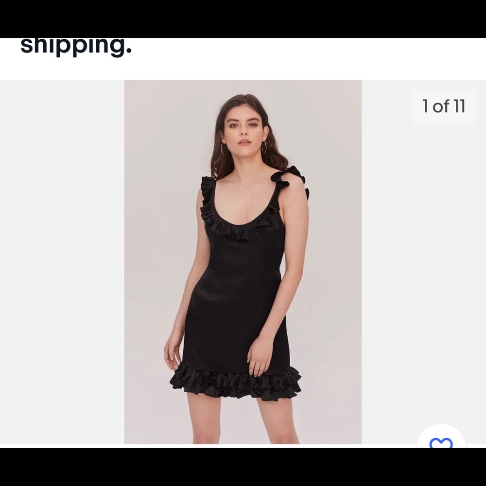 Fame and Partners black dress